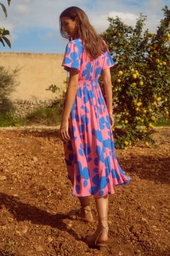 W22D Zuri Dress In Sapphire Rose New 11 W22D Zuri Dress In Sapphire Rose New