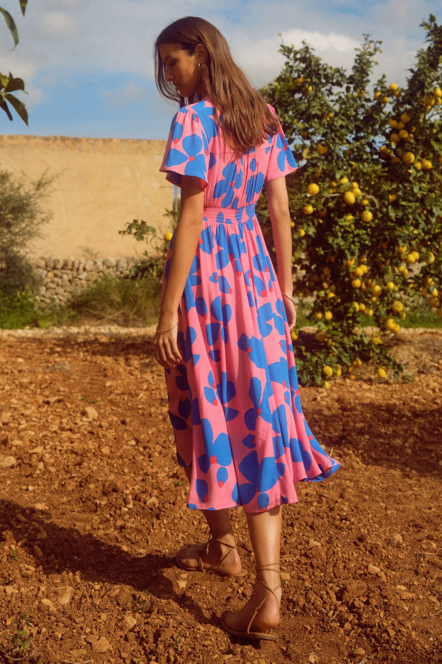 W22D Zuri Dress In Sapphire Rose New 5 W22D Zuri Dress In Sapphire Rose New